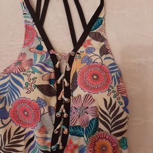 Swimsuits  one piece  multi print